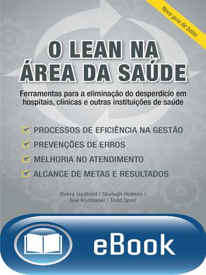 cover image of O lean na área da saúde--novo guia de bolso